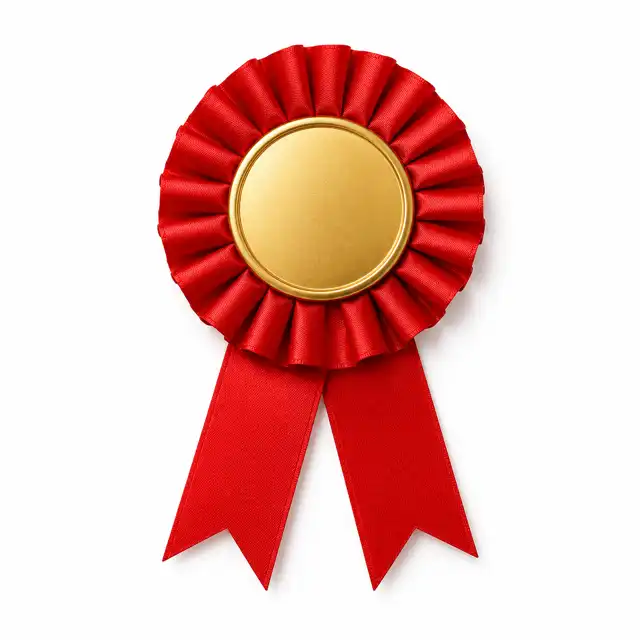 Award ribbons and recognition products