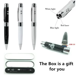 5 in 1 Pen (White light, red light, blue light, USB, Pen) 5 in 1 Pen (White light, red light, blue light, USB, Pen)