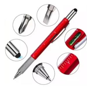 6 in 1 Pen (Level, Pen, Star Point Screwdriver, Flat Point Screwdriver, Ruler, Stylus) 6 in 1 Pen (Level, Pen, Star Point Screwdriver, Flat Point Screwdriver, Ruler, Stylus)