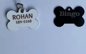 Dog Tag Full Color or Laser Engraved Dog Tag Full Color or Laser Engraved
