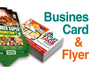 Flyers and Business Cards Flyers and Business Cards