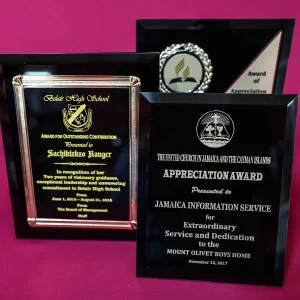 Glass Plaque Glass Plaque