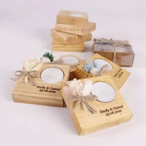 Wooden Candle Souvenir Wooden Candle Souvenir