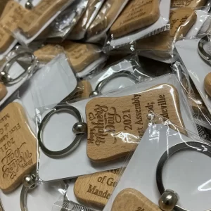 Wooden Keyrings Wooden Keyrings